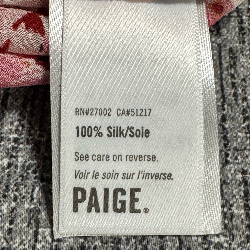 Paige Dandelion Silk Blouse - Picture 12 of 16